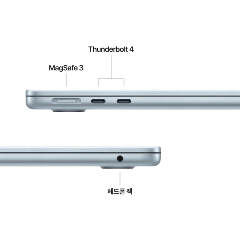 MacBook Air 13 M4 [ Apple M4칩(10코어 CPU 10코어 GPU) ]