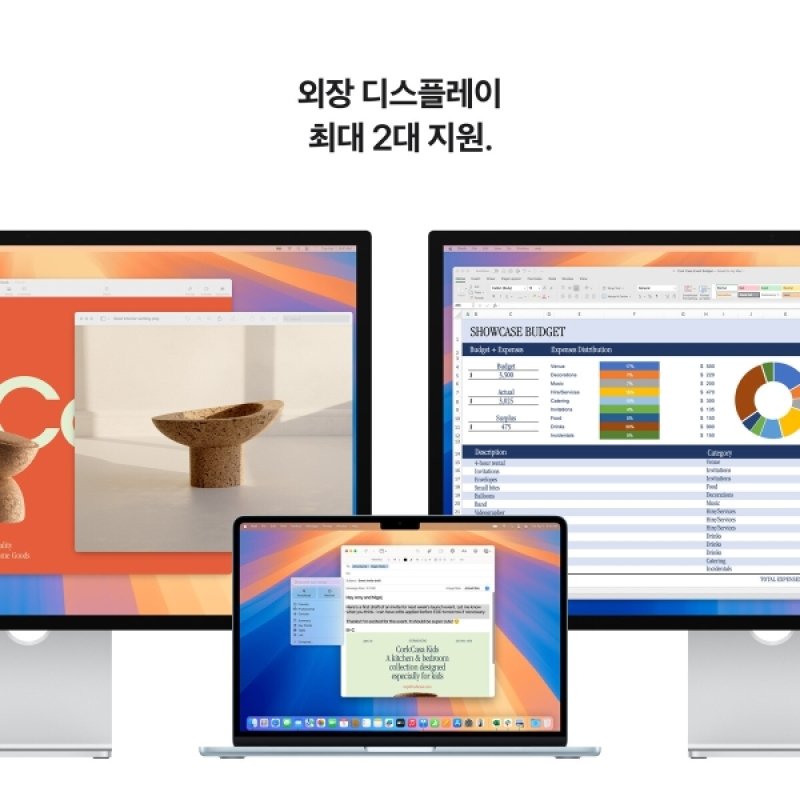 MacBook Air 13 M4 [ Apple M4칩(10코어 CPU 10코어 GPU) ]